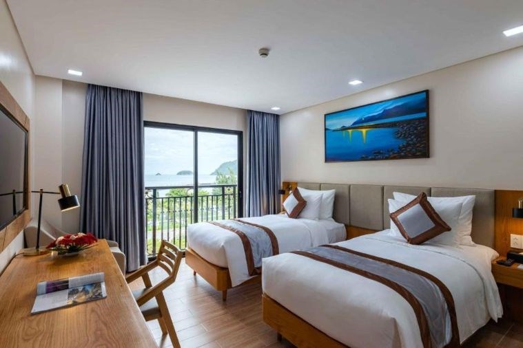 Deluxe Twin view góc biển